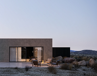 Desert guest house