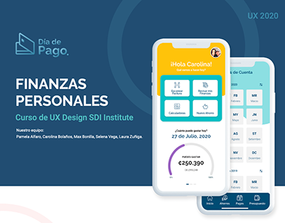 Proyecto UX: Finanzas personales: App Día de pago