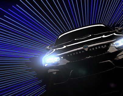 BMW Concept Iconic Laser Lights / CES 2015