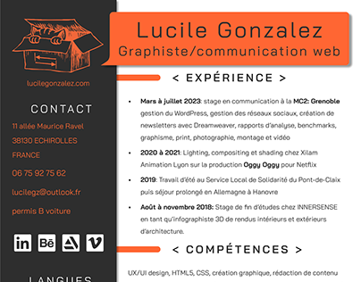 CV Lucile Gonzalez