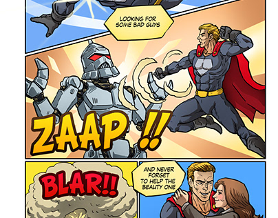 SuperHero Comic