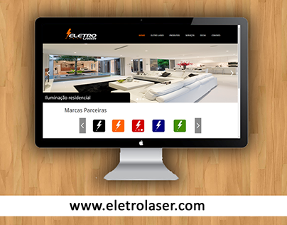 Desenvolvimento de Website - Eletro Laser