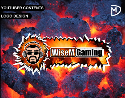 YouTube Gaming Channel - WiseM Logo Designs