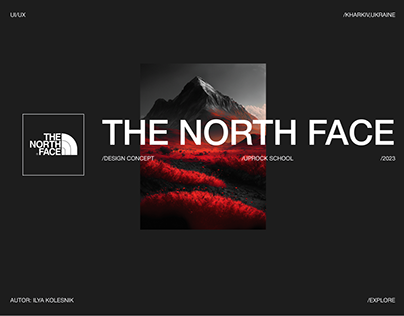 THE NORTH FACE | E-COMERCE DESIGN CONCEPT