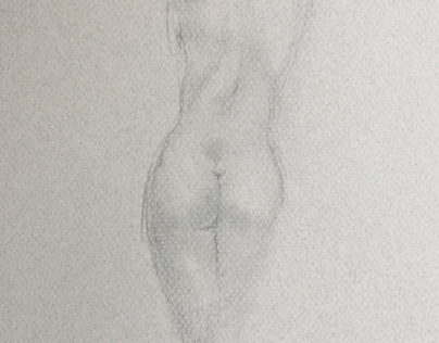 Pencil and Chauk Sketch