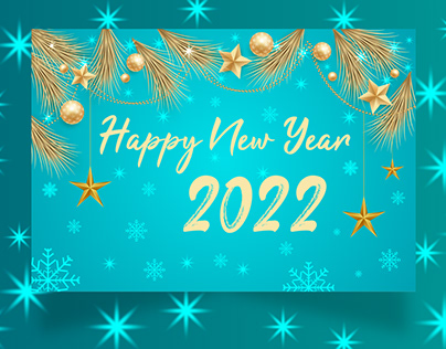 Happy New Year 2022 Free Banner Download