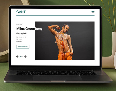 Gant Gallery Website