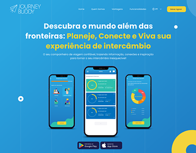 Journey Buddy | Site e Aplicativo UI/UX