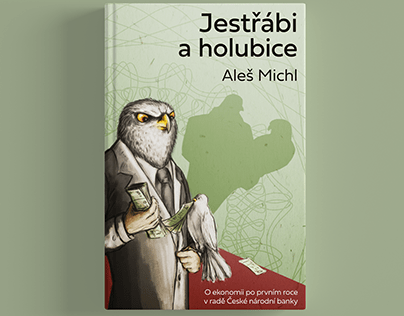 Book cover - Jestřábi a holubice