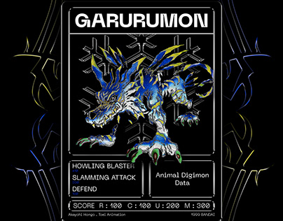 GARURUMON CARD