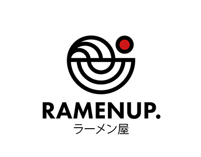 Ramenup Logo Design and Brand Identity