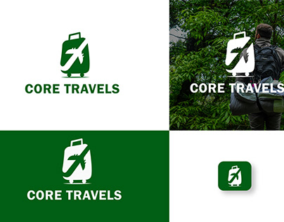 Core Travels Logo Design