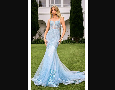 Buy Long Prom Dresses| Blue Dresses| FormalDressShops