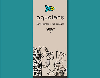 Aqualens- Illustrative packaging redesign