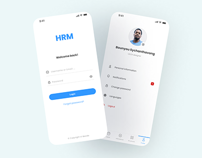 HRM Application design