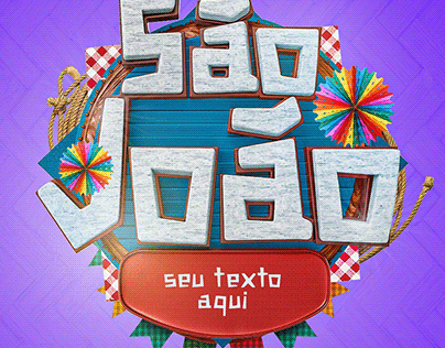 Selo 3D - São João (Free Download)