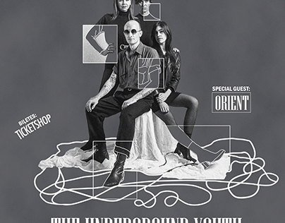The Underground Youth Concert Poster