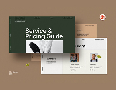 Service & Pricing Guide Template