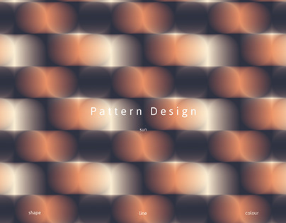 Pattern Design / sunrise or sunset