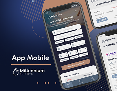 Millenium Flights - App Mobile