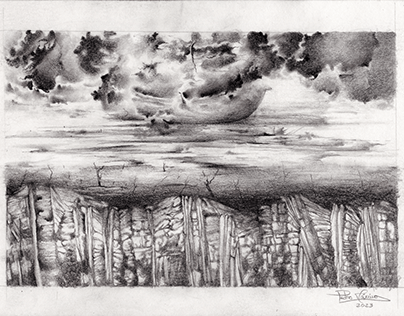 The Imaginary Landscapes Drawing Series
