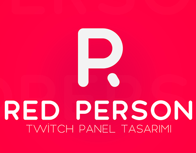 Red Person Twitch Panel Tasarım Paketi