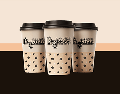Brand identity design for Brightside Coffee