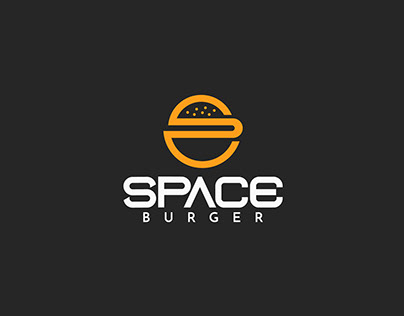 SPACE BURGER-Restaurant brand logo