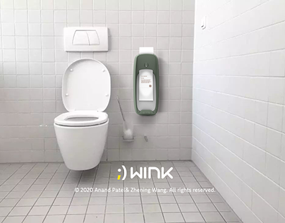 Wink Toilet Paper Dispenser
