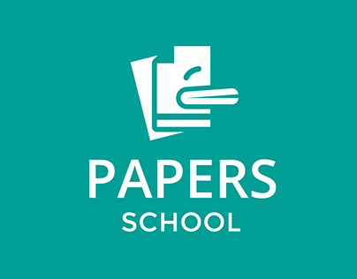 Papers School | Brand manual logo