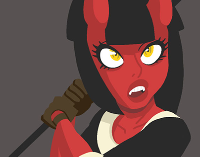 Demon Girl // Character Design