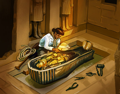Project thumbnail - National Geographic | finding king tut with Hatshepsut