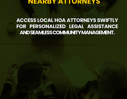 HOA Legal Aid: Locating Nearby Attorneys