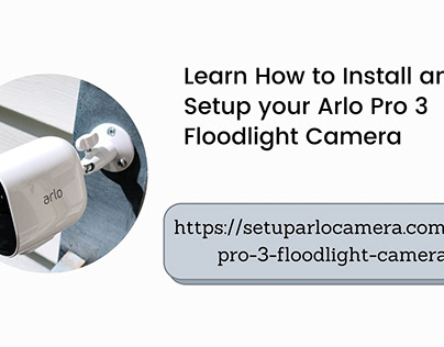 Install Arlo Pro 3 Floodlight Camera with these steps