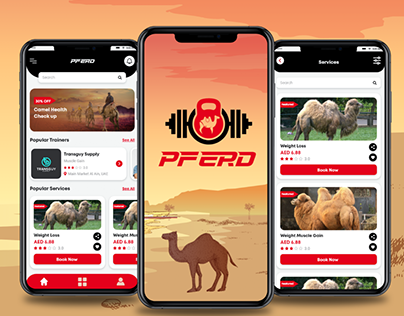 Project thumbnail - Pferd Camel Fitness App