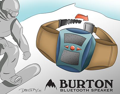 Burton Snowboards Inspired Speaker