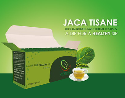 Jaca tisane herbal tea - motion graphics