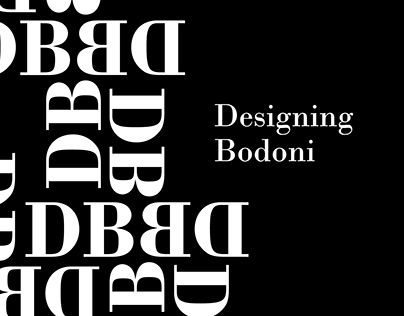 Designing Bodoni