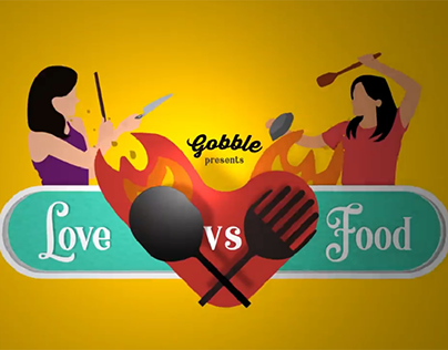Title Sequence: Love VS Food