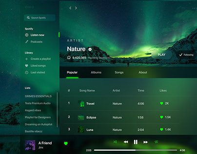 SPOTIFY REDESIGN 2023