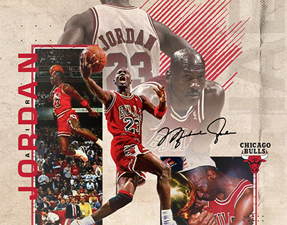 Michael Jordan | Vintage Poster