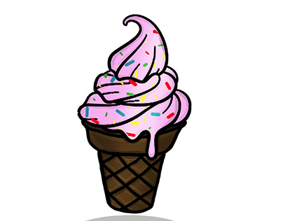 Ice Cream illustration & motion