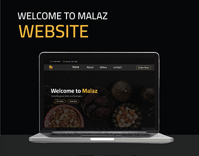 UI/UX DESIGN-MALAZ WEBSITE