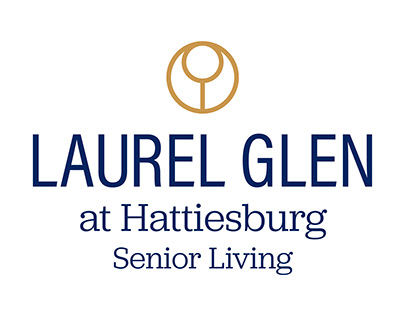 Laurel Glen Senior Living Logo & Brochure