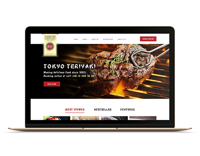 Cooking websites Design