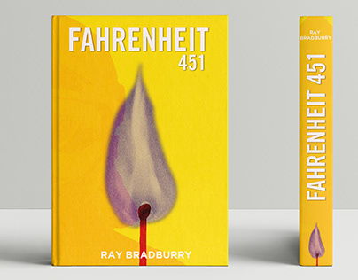 Releitura - Capa do livro "Fahrenheit 451"
