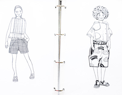 Children’s fashion illustration