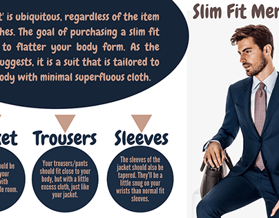Slim Fit Mens Suit