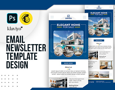 Real Estate Email Template Design with MailChimp
