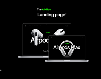 Apple New Landing page